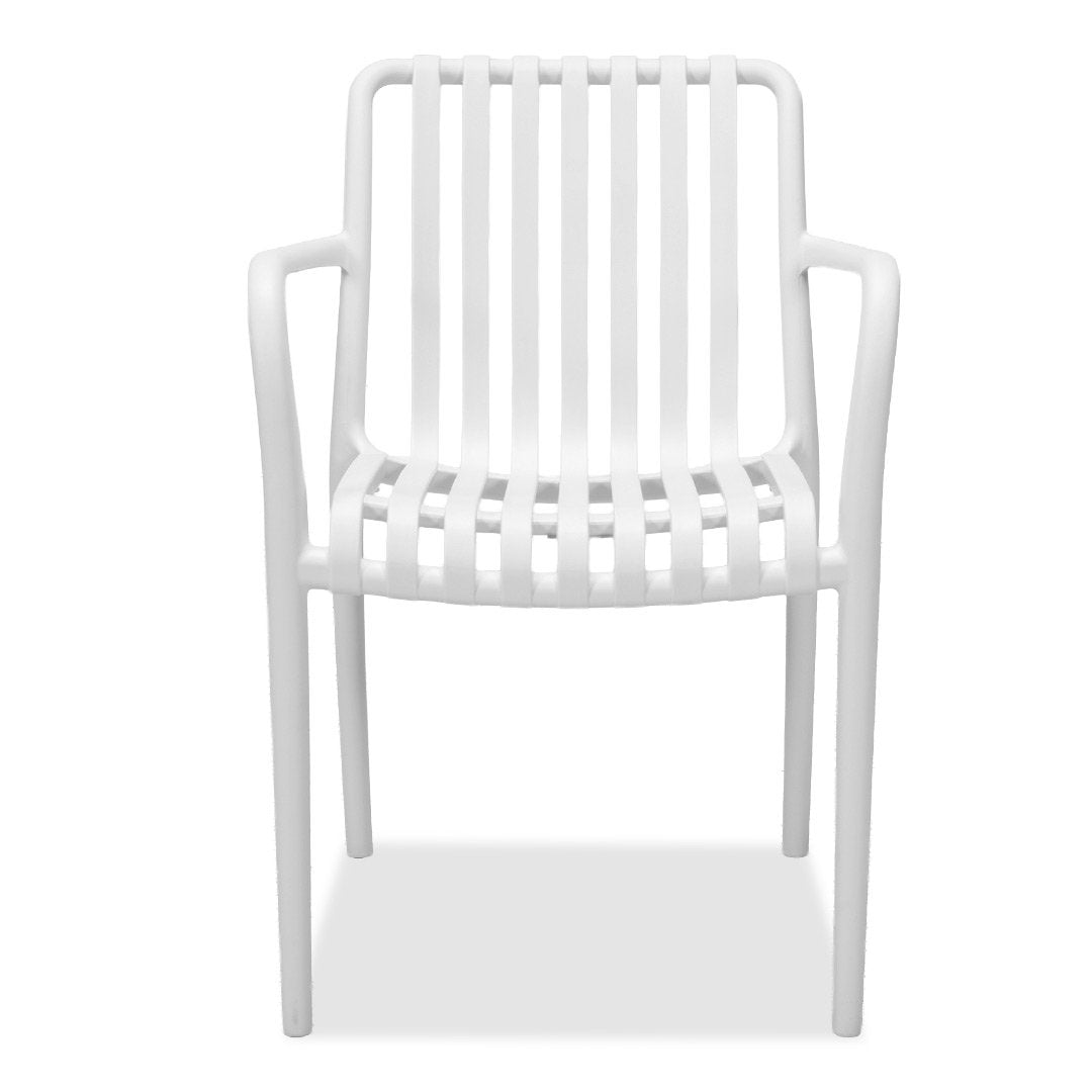 Surf Outdoor Dining Chair - White
