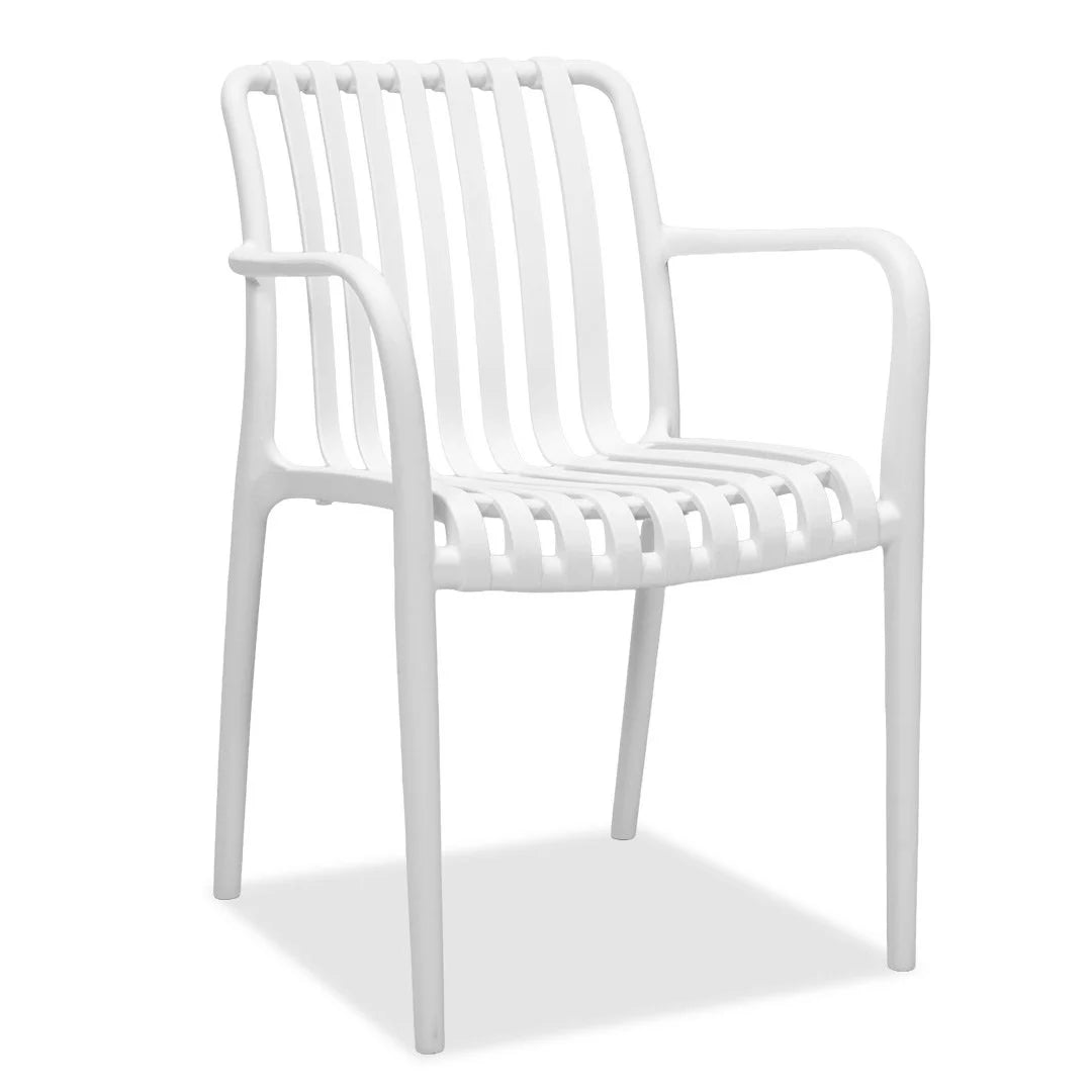 Surf Outdoor Dining Chair - White