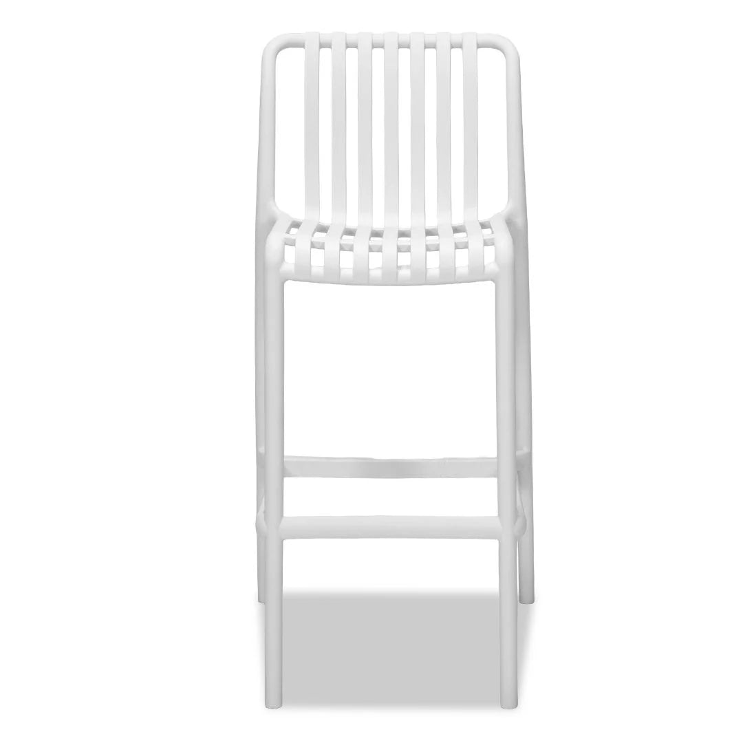 Surf Outdoor Barstool - White
