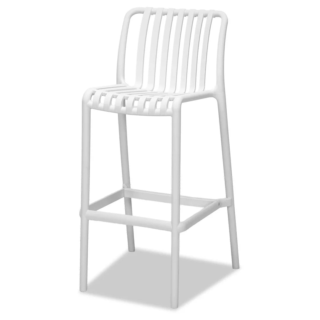 Surf Outdoor Barstool - White
