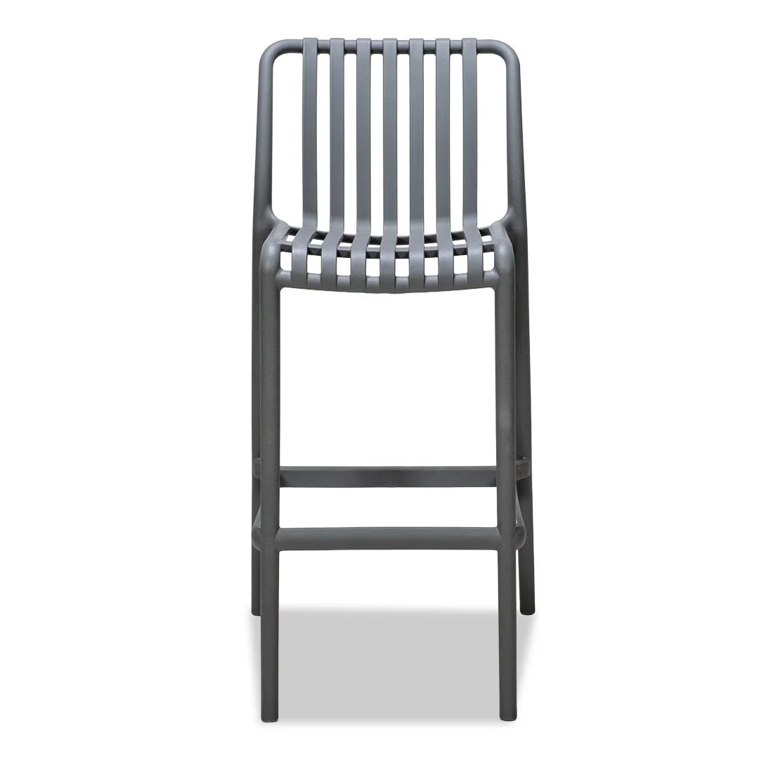 Surf Outdoor Barstool - Grey