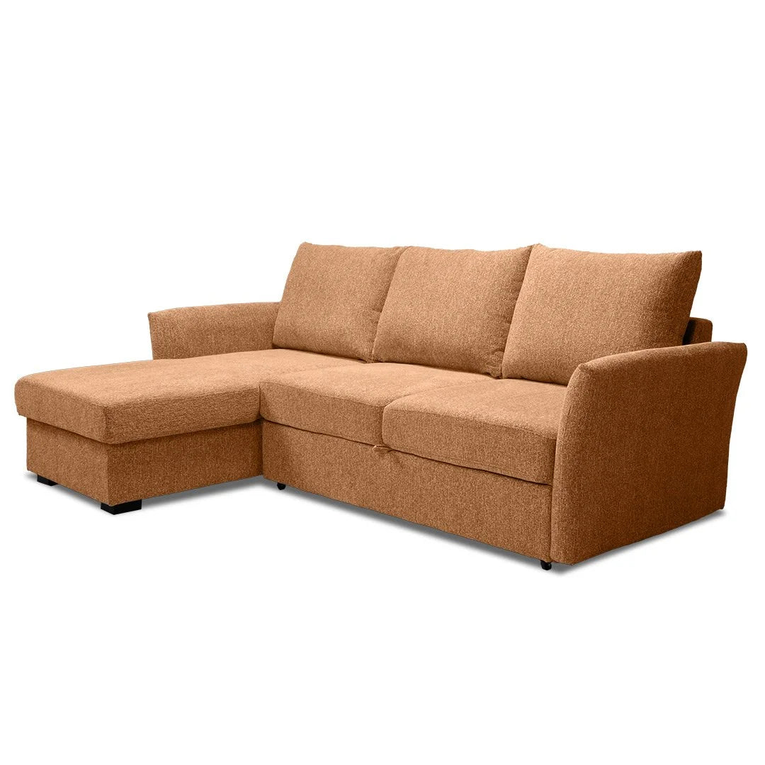 Time Pull Out Sofa Bed - Terracotta