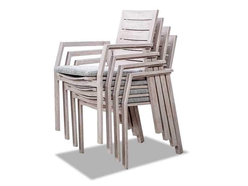 Tuscan 1.8m Outdoor Table + 6 Chairs