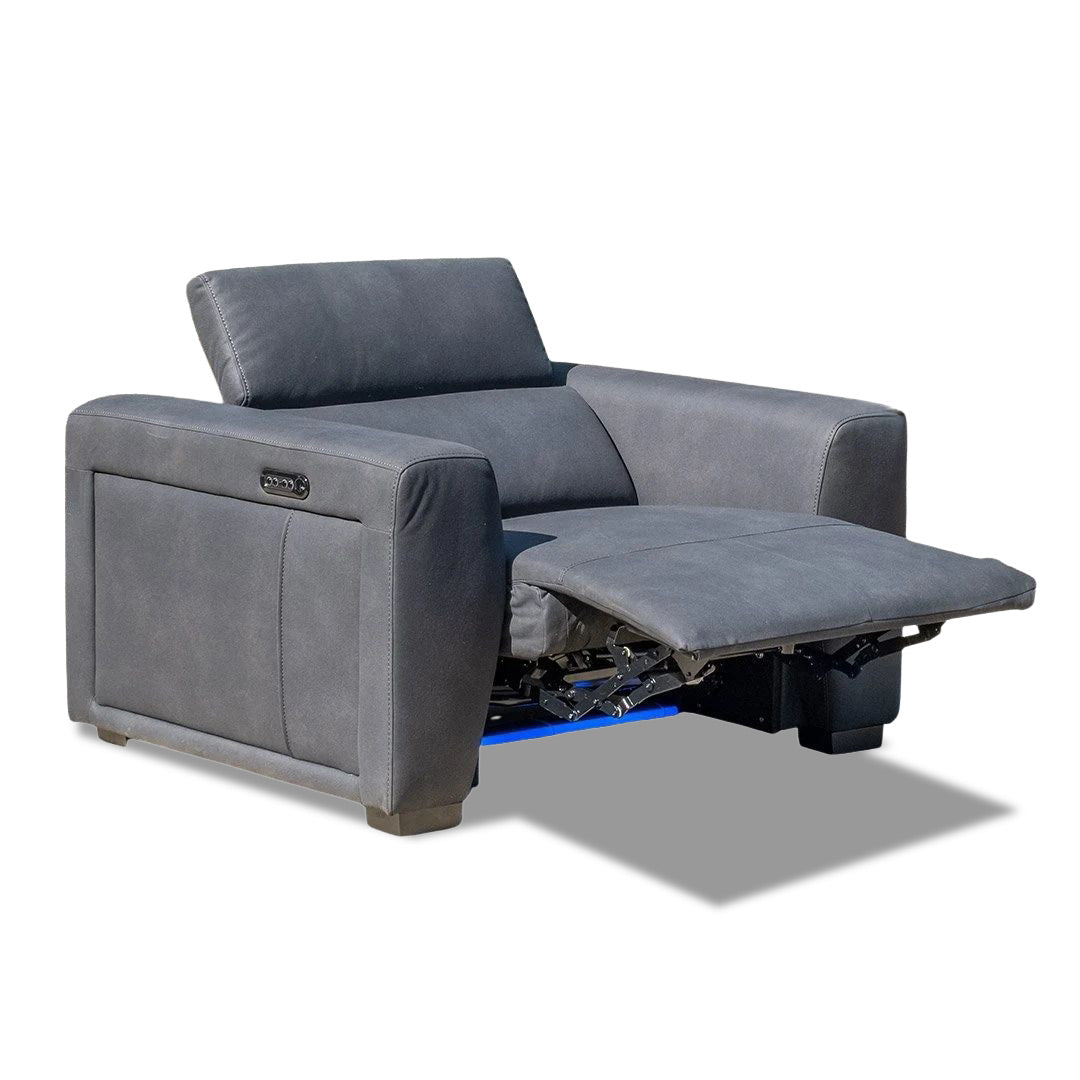 Urban Electric Recliner - Dark Grey