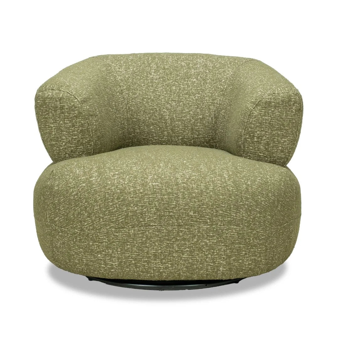 Zion Swivel Chair - Moss