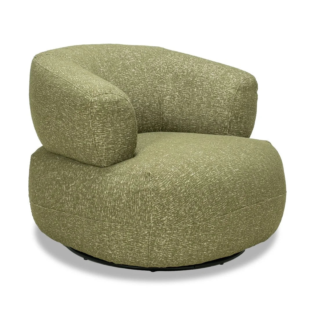 Zion Swivel Chair - Moss