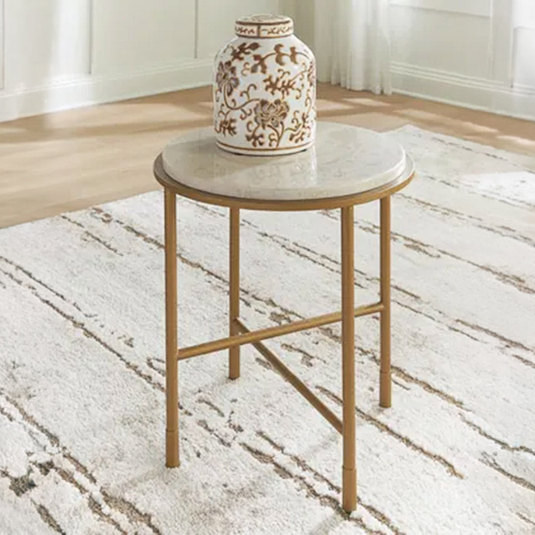 Alben Round End Table
