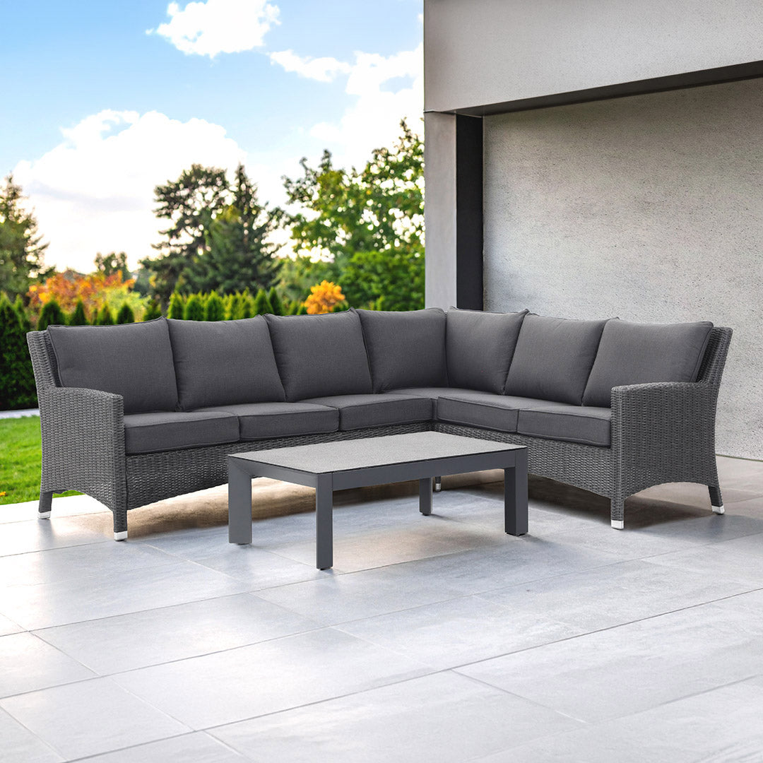 Avalon Outdoor Corner lounge + Coffee Table