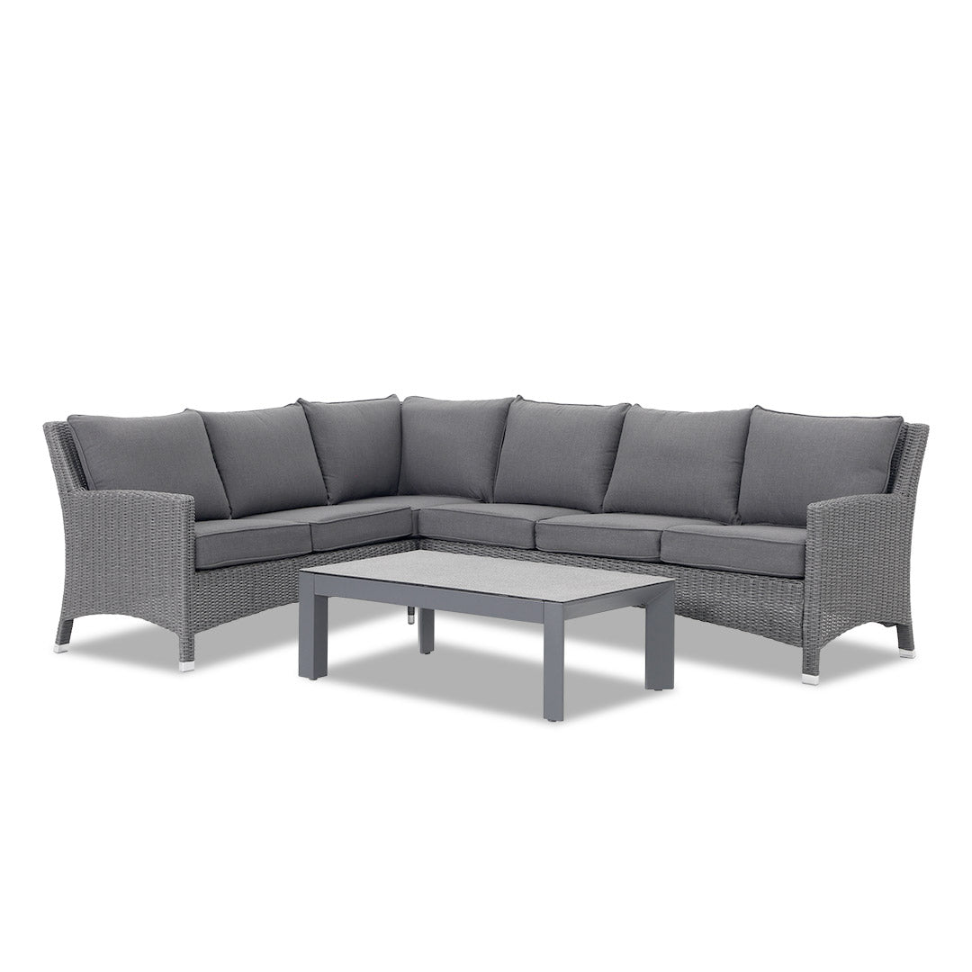 Avalon Outdoor Corner lounge + Coffee Table
