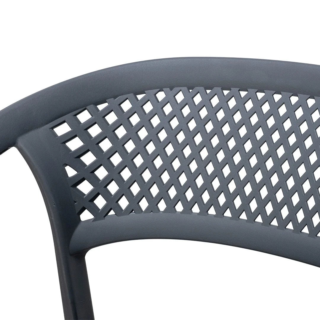 Beach Outdoor Dining Chair - Grey