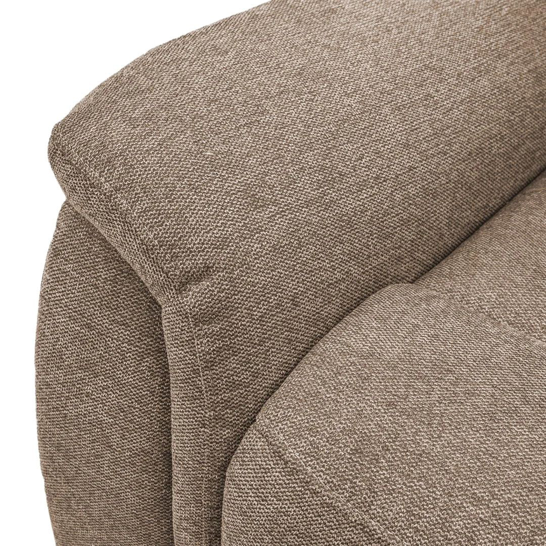 Bentley Corner Modular with 2 electric recliners - Latte Fabric
