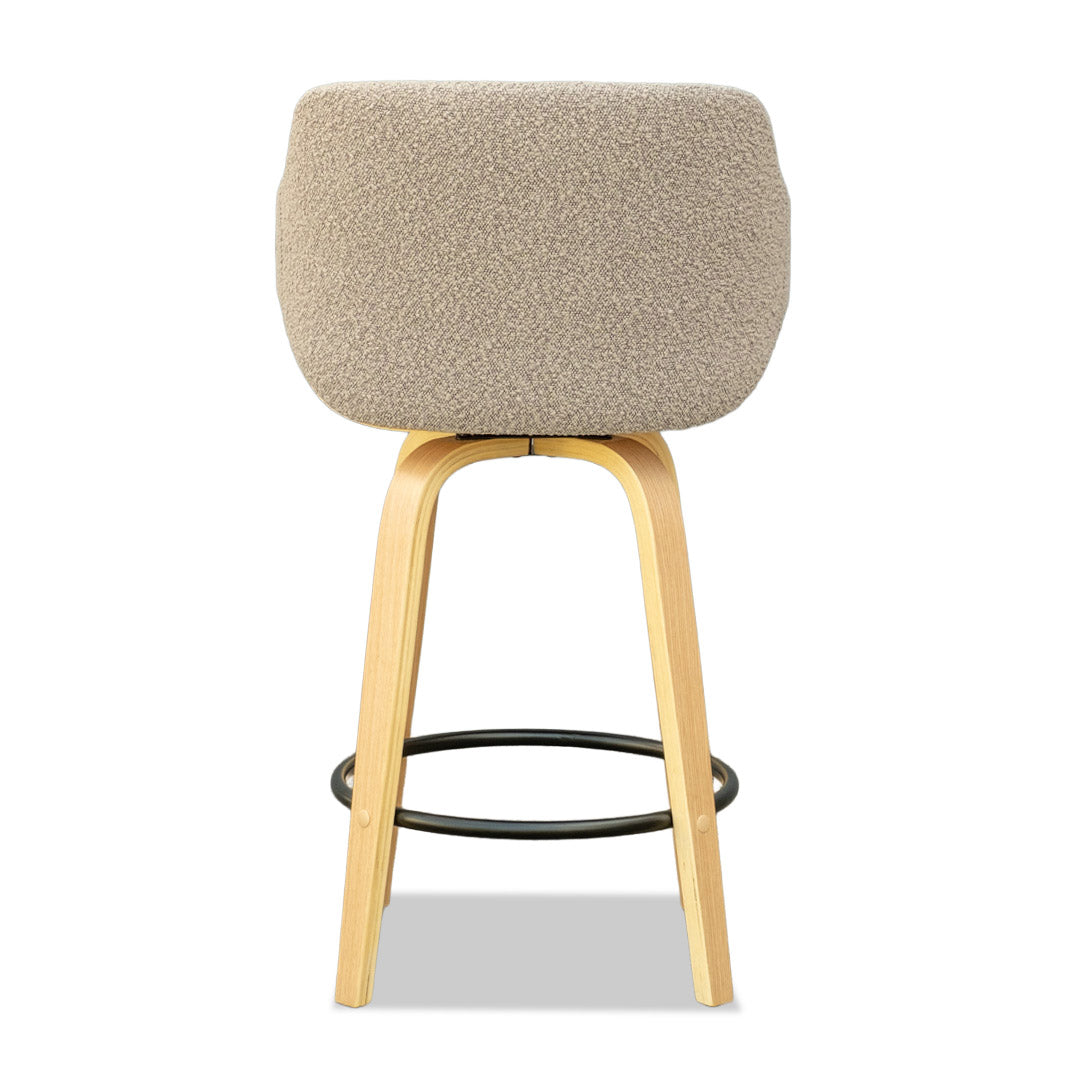 Bodhi 4 Leg Barstool - Oak
