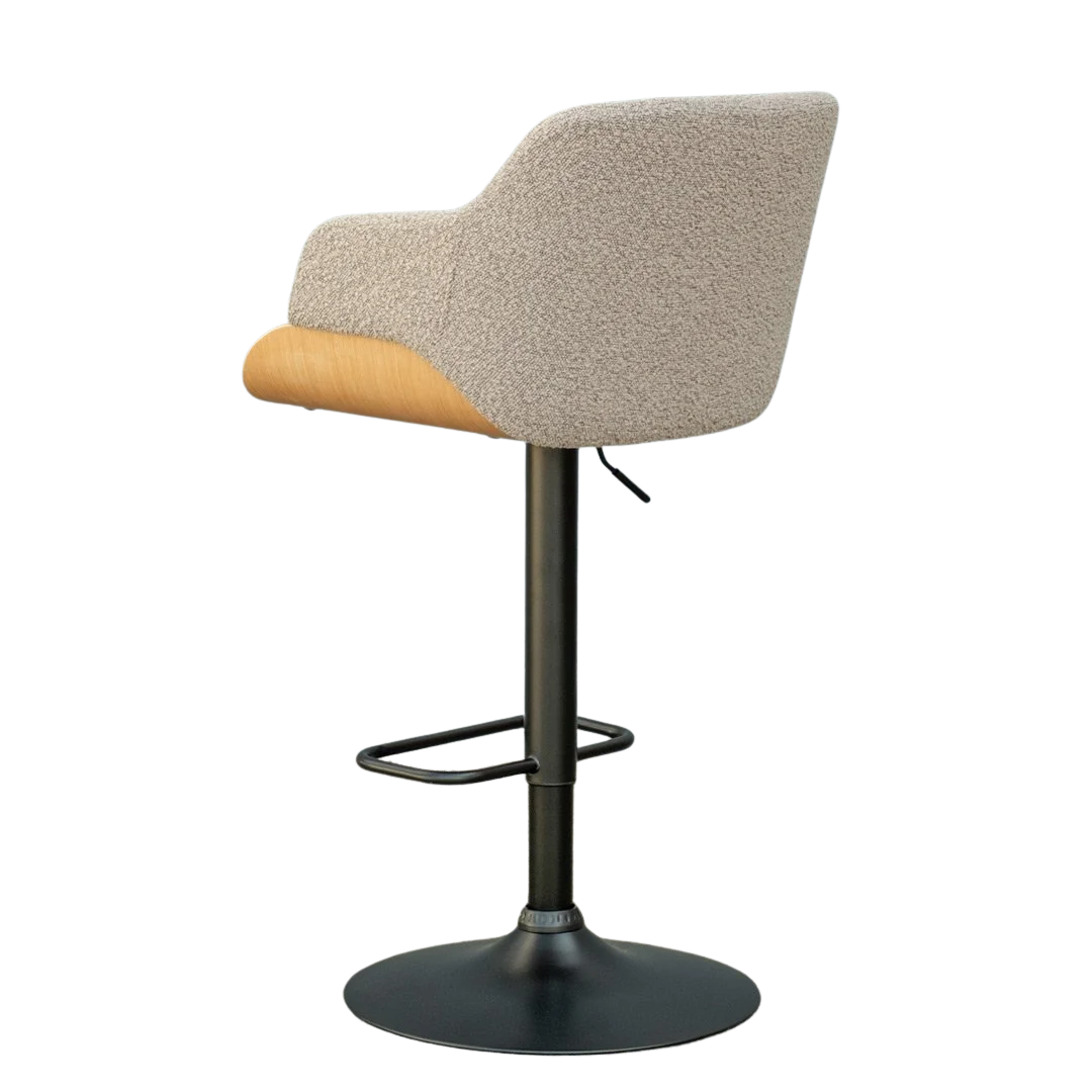 Bodhi Gas Lift Barstool - Oak