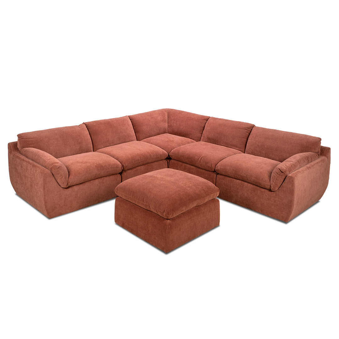 Bradley Modular with Ottoman