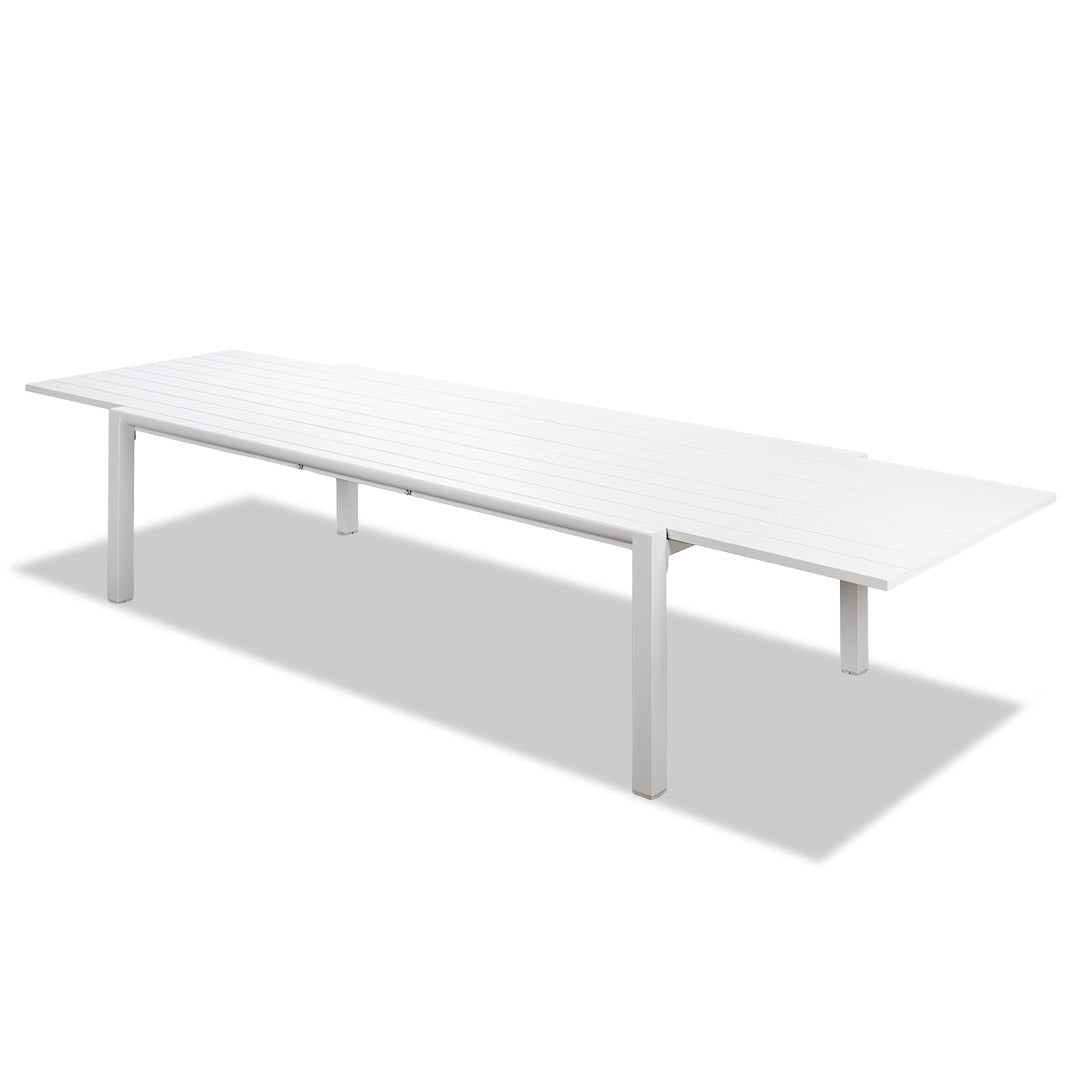 Bridge Outdoor Extension Table with 12 Chairs