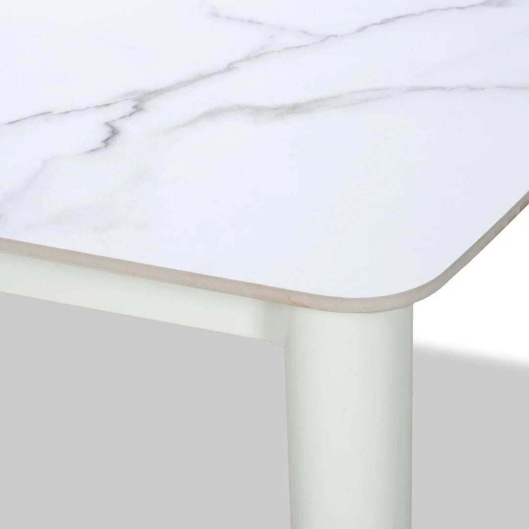 Broome 1800mm Autumn Gold Ceramic Dining Table