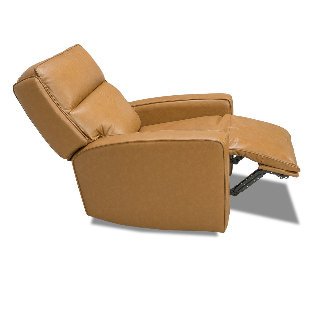 Bugatti Leather Recliner - Honey