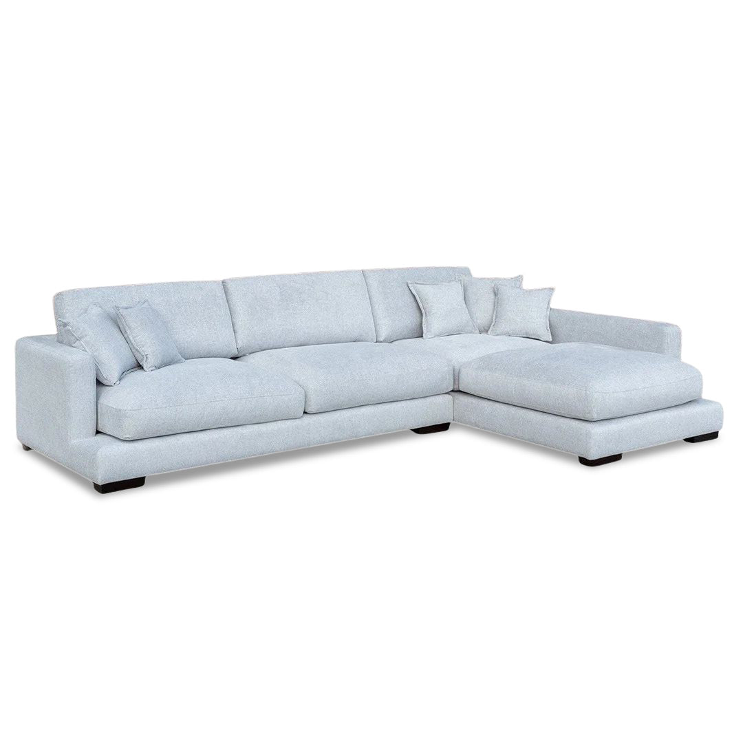 Byron Chaise Large - Light Grey