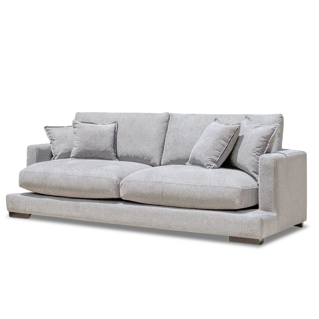 Byron 3 Seater - Light Grey