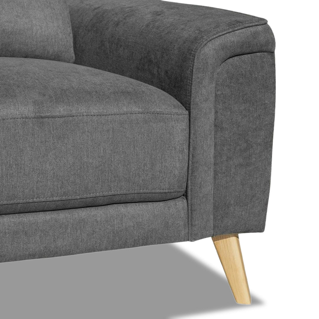 Cade 3 Seater - Dark grey