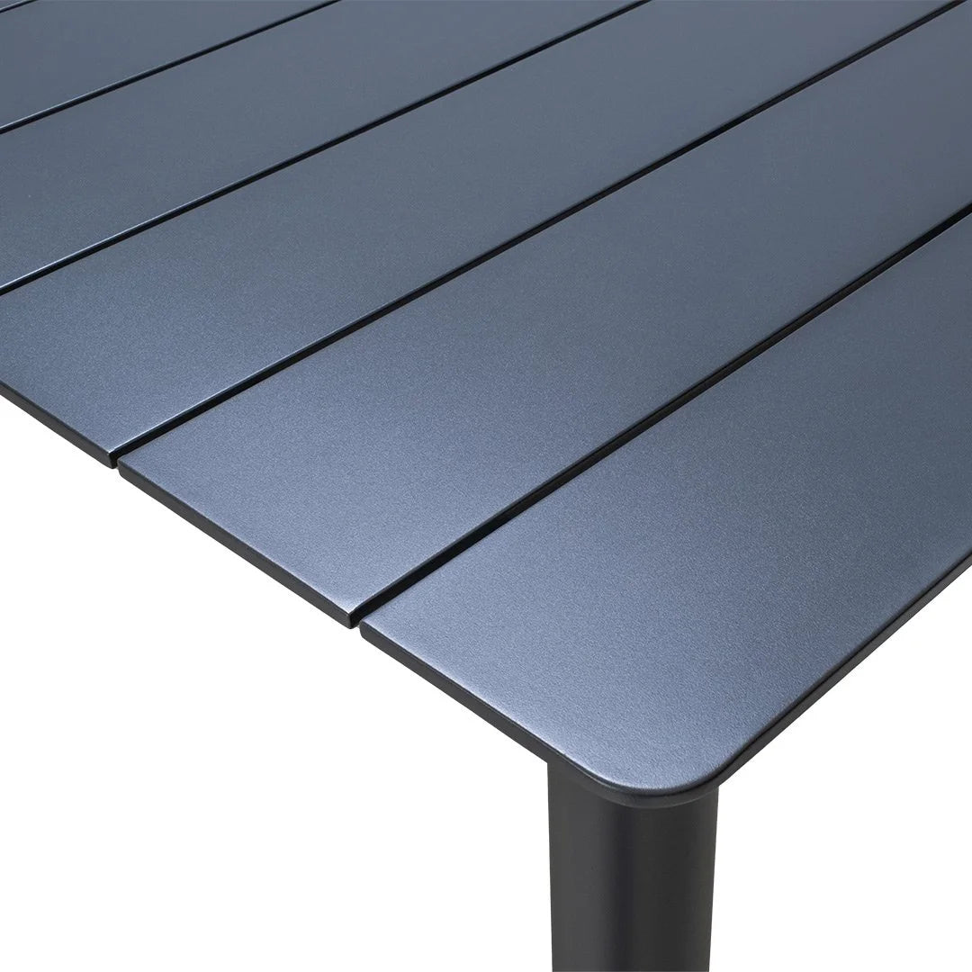 Cairns 1800 Dining Table - Gunmetal