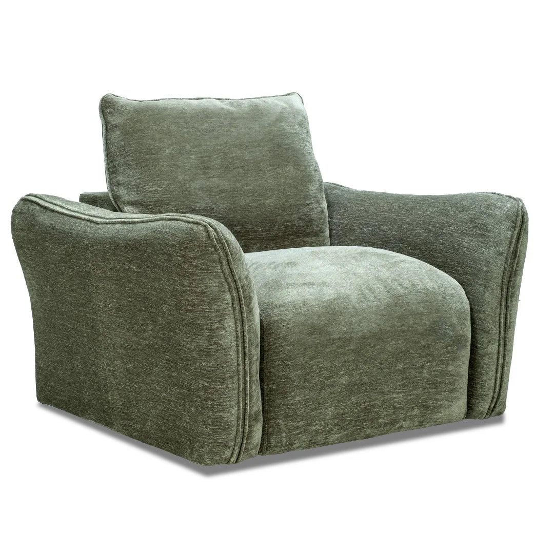 Calvin Swivel Chair - Mint Green