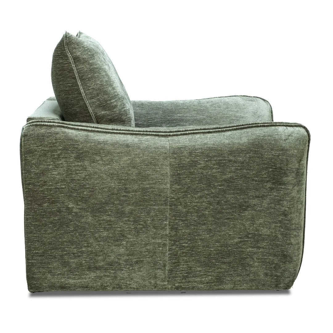 Calvin Swivel Chair - Mint Green