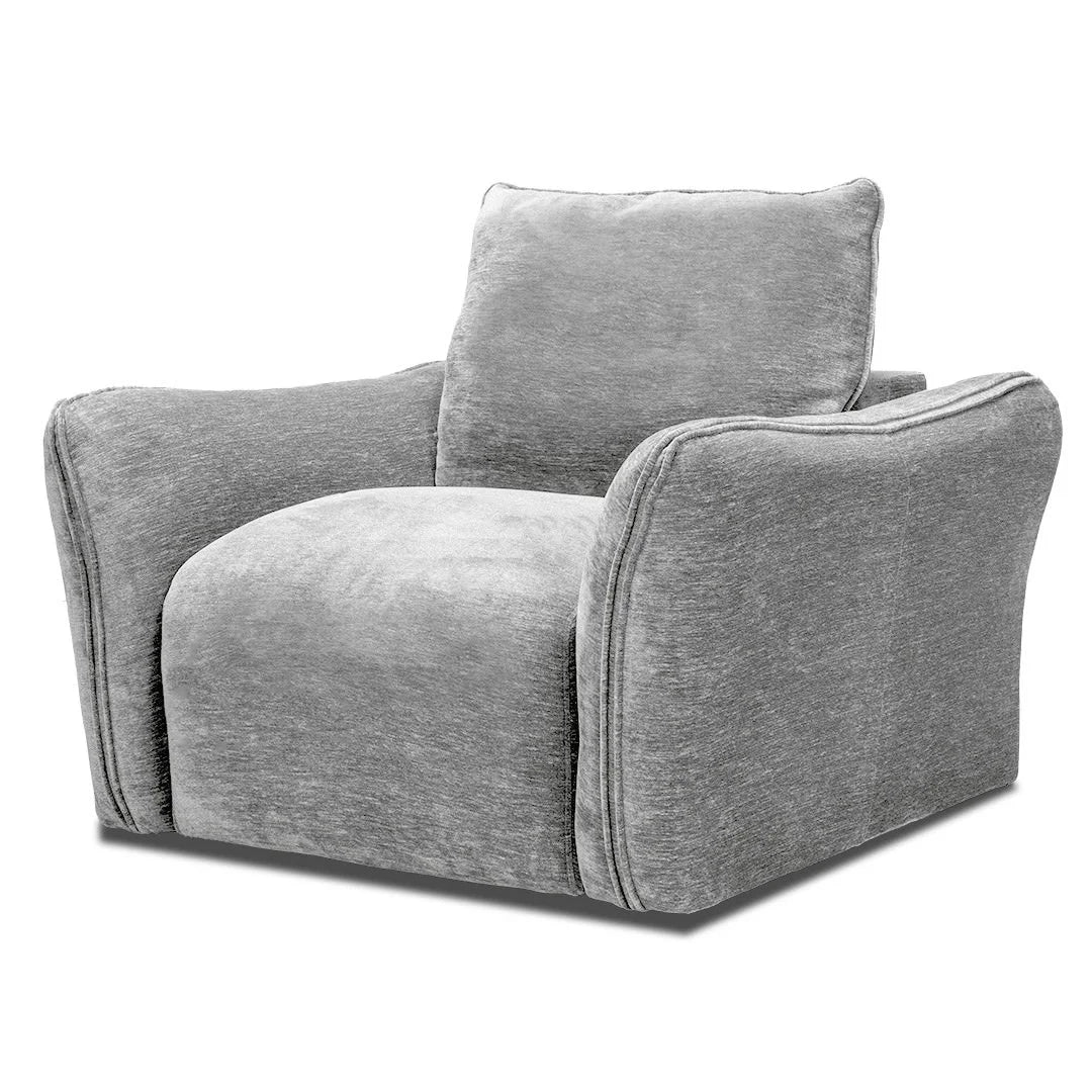 Calvin Swivel Chair - Grey