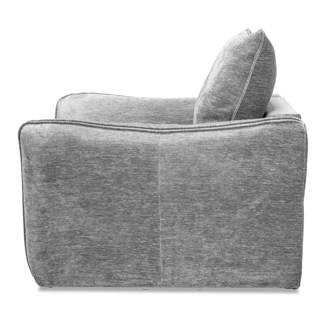 Calvin Swivel Chair - Grey