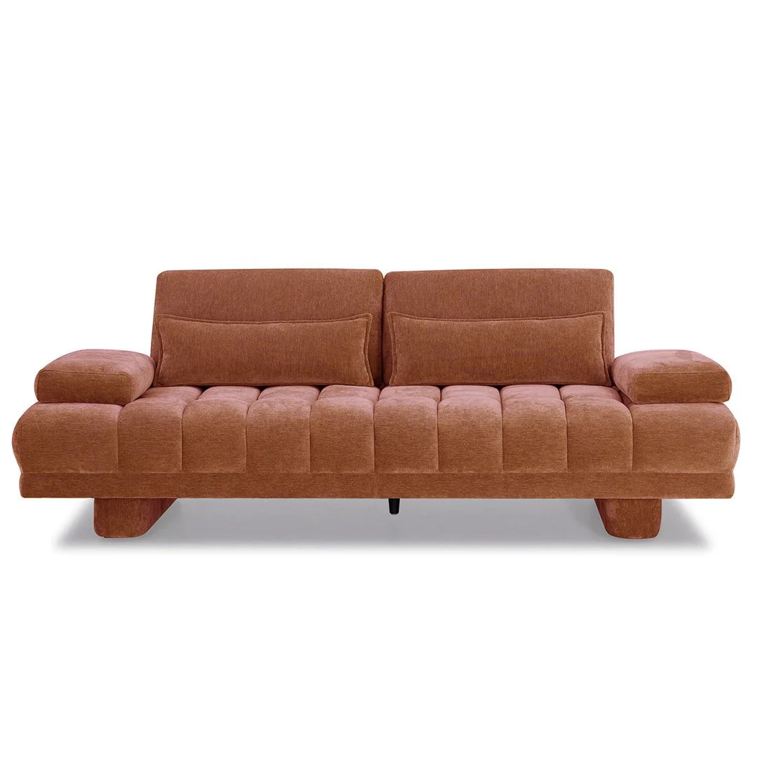 Catie 3.5str with Movable Back - Terracotta