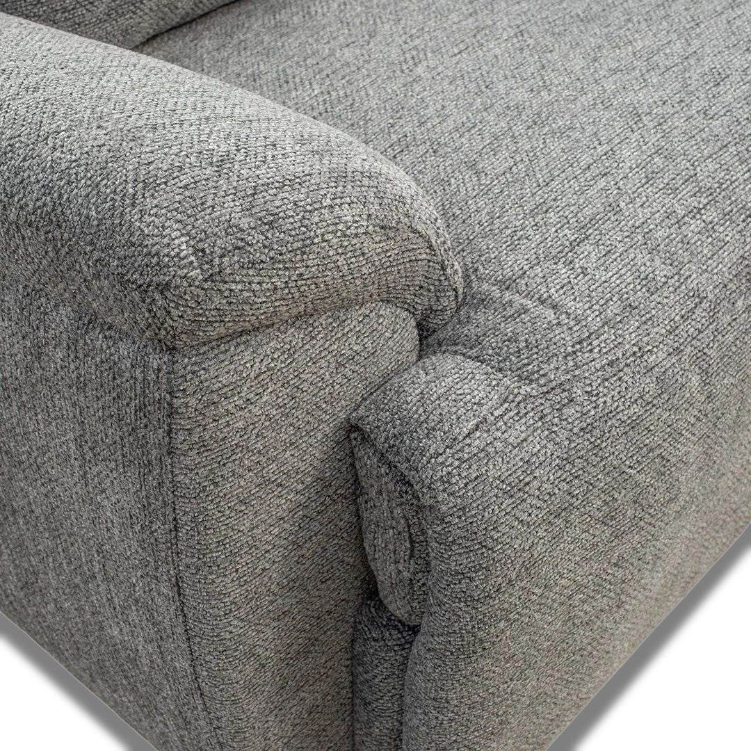 Cleo 2 Seater Manual Recliner - Grey