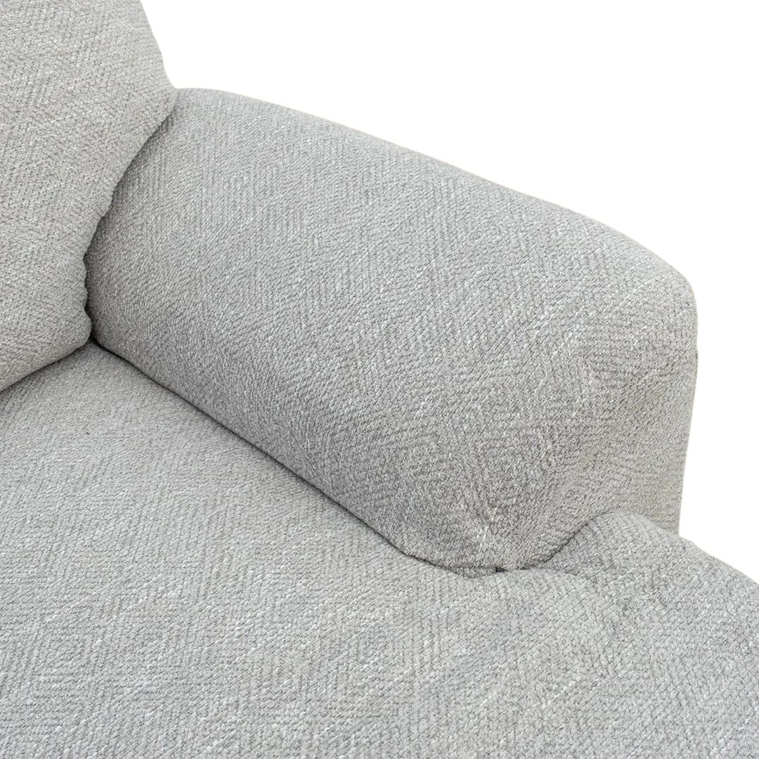 Cleo 2 Seater Manual Recliner - Silver