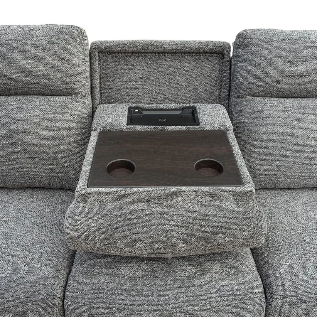 Cleo 3 Seater Electric sofa - Grey