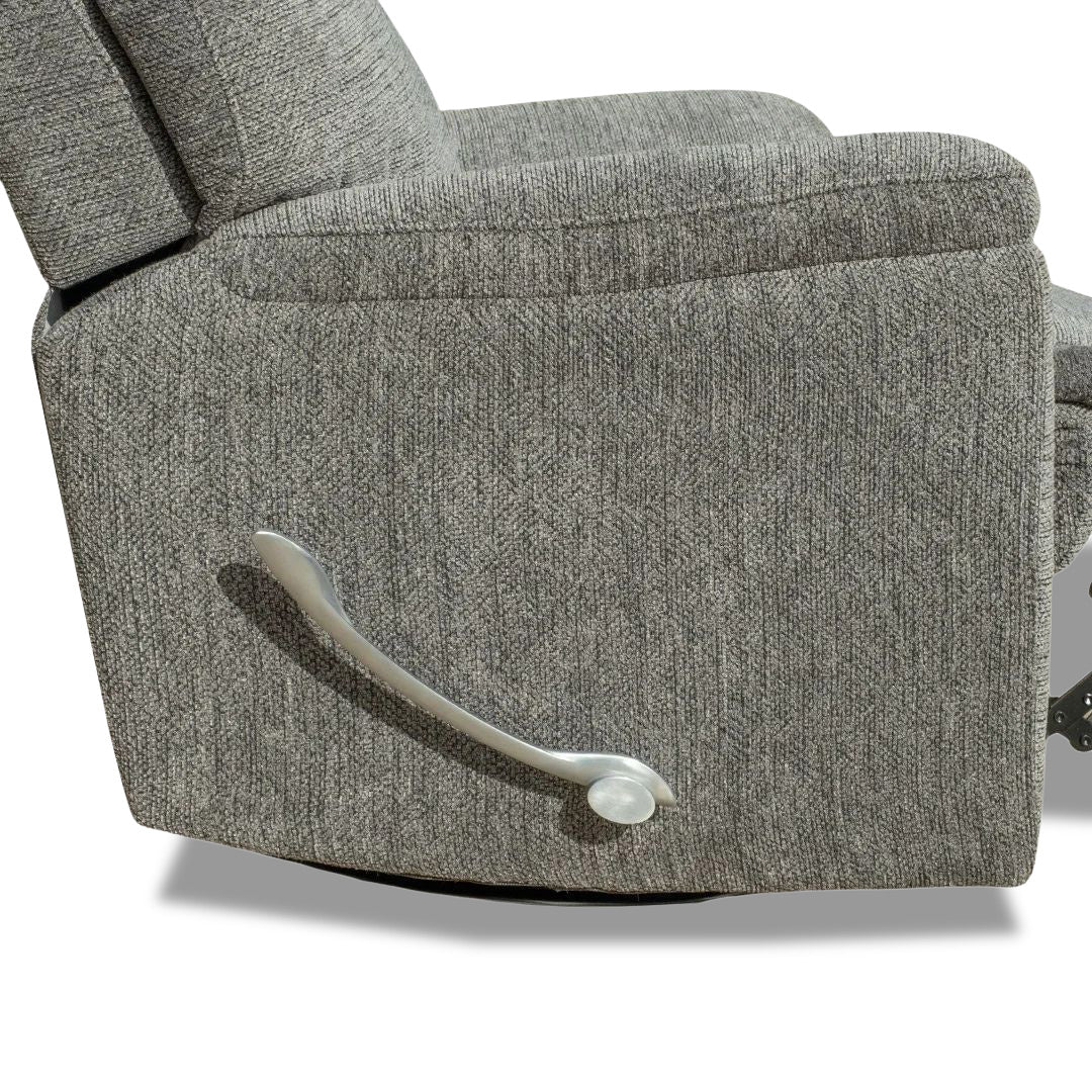 Cleo Single Manual Recliner - Grey