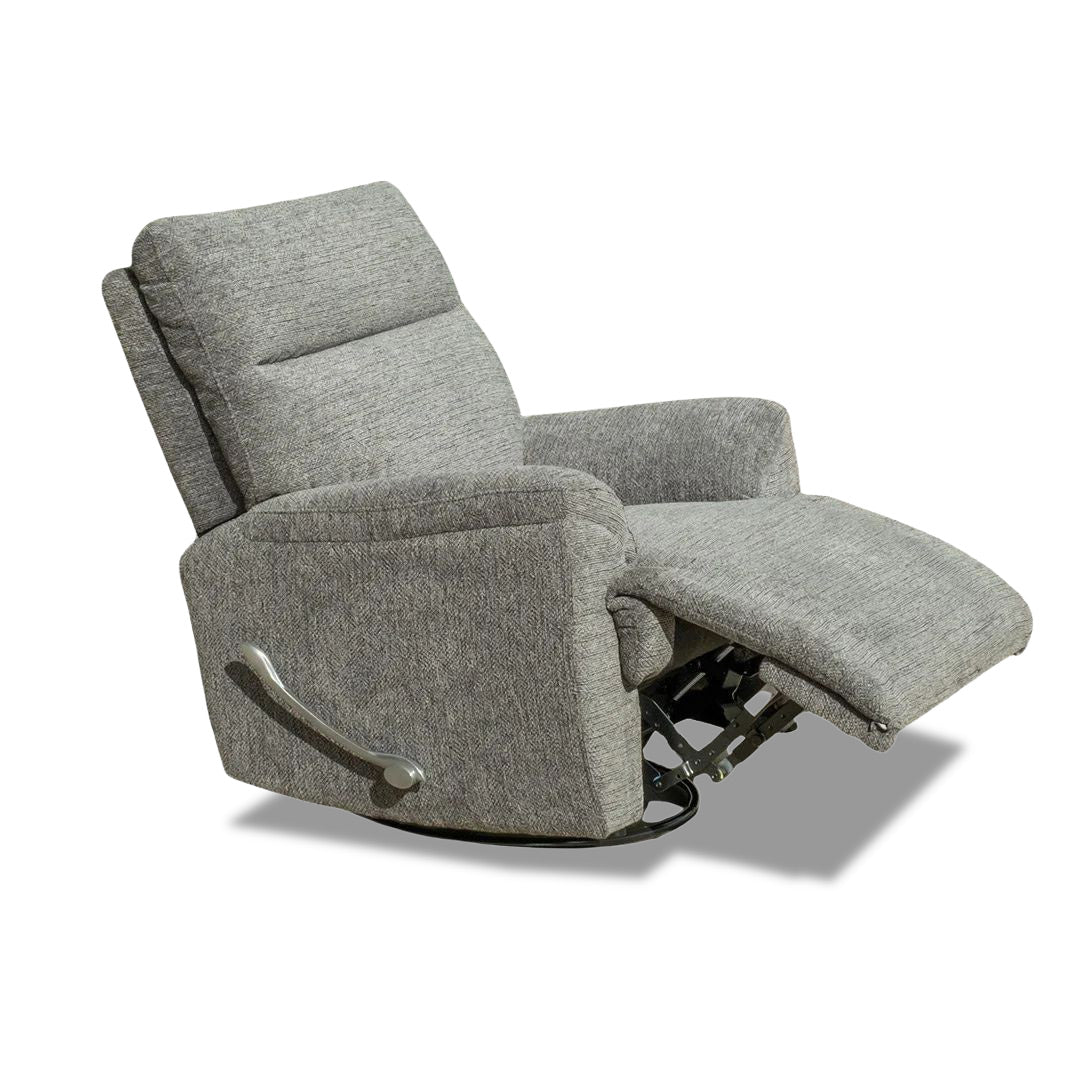 Cleo Single Manual Recliner - Grey