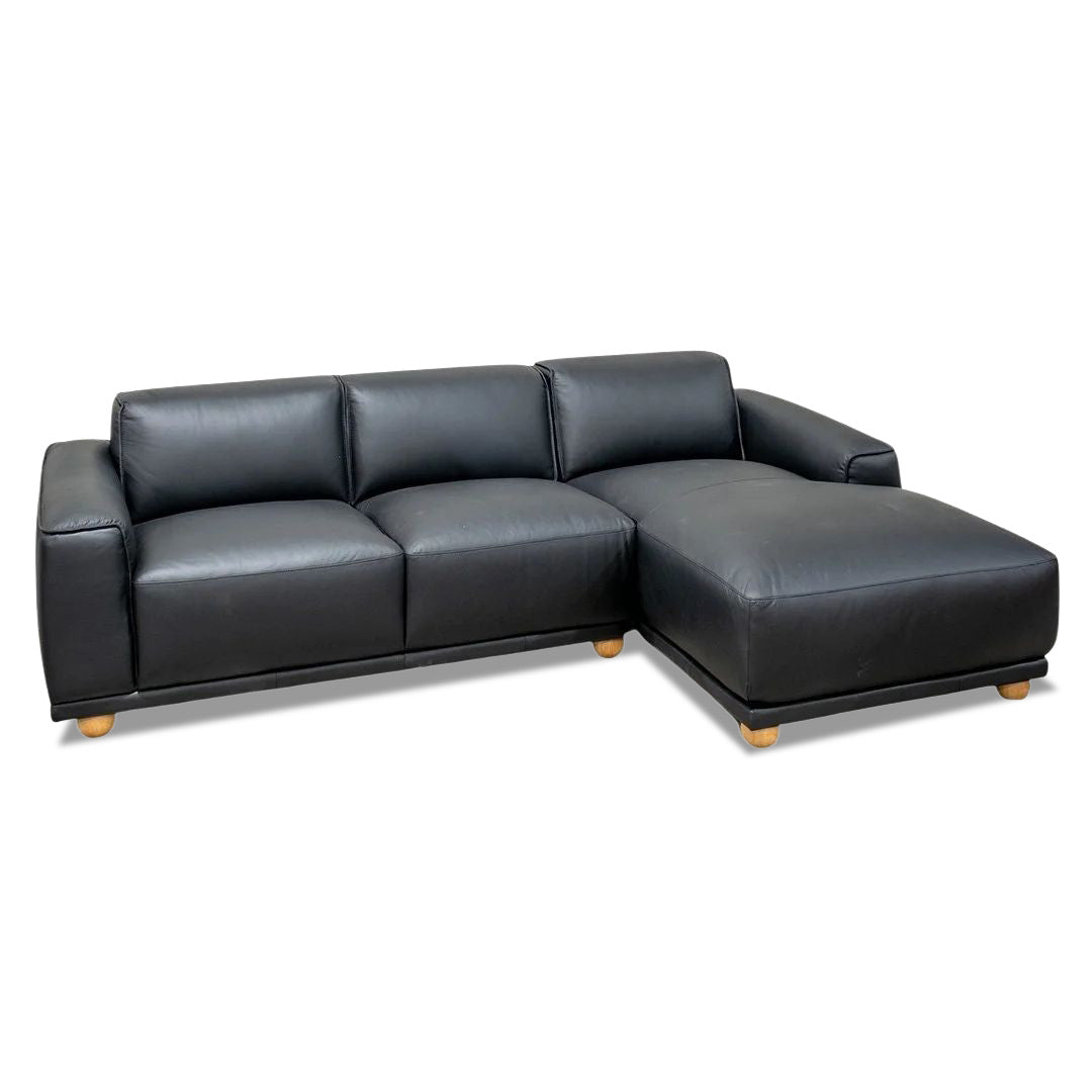 Cortez Chaise - Black