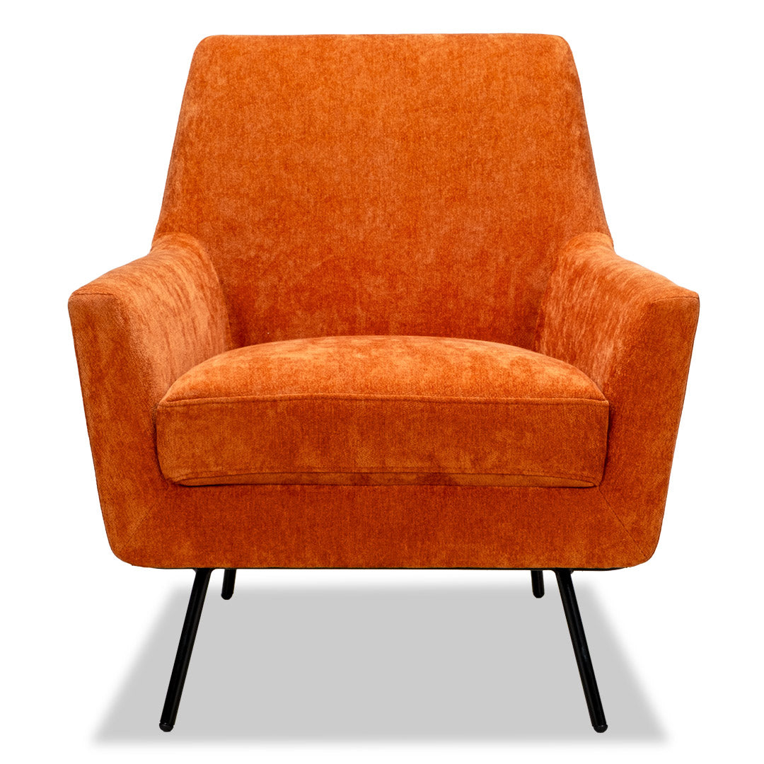 Cosmo Accent Chair - Tangerine