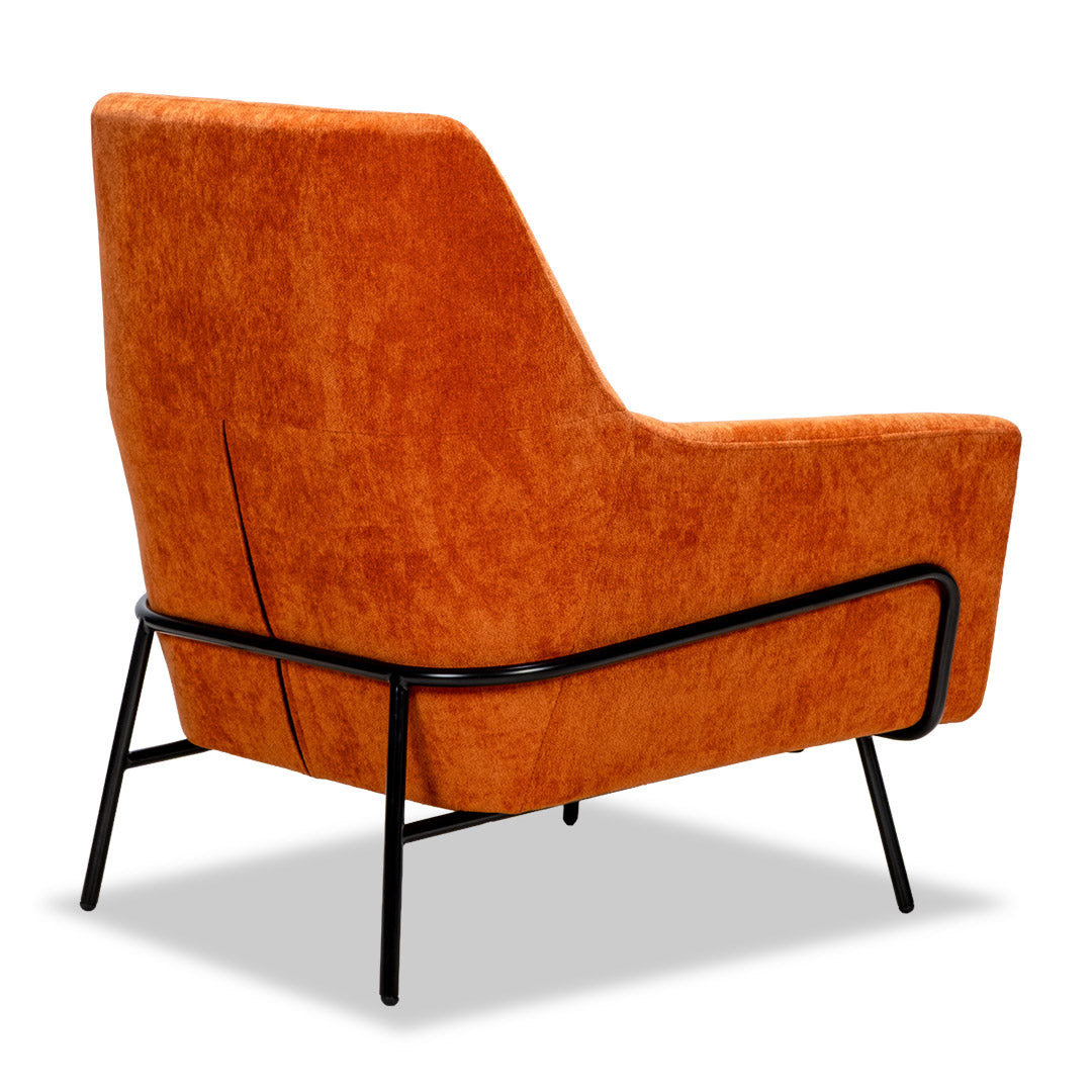 Cosmo Accent Chair - Tangerine