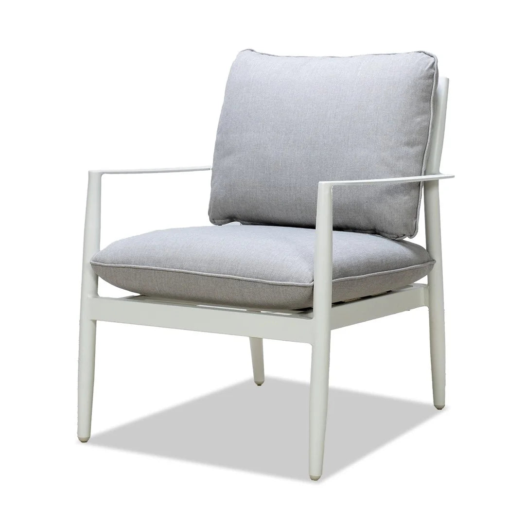 Cottesloe 3 Seater + 2 Chairs Suite - White