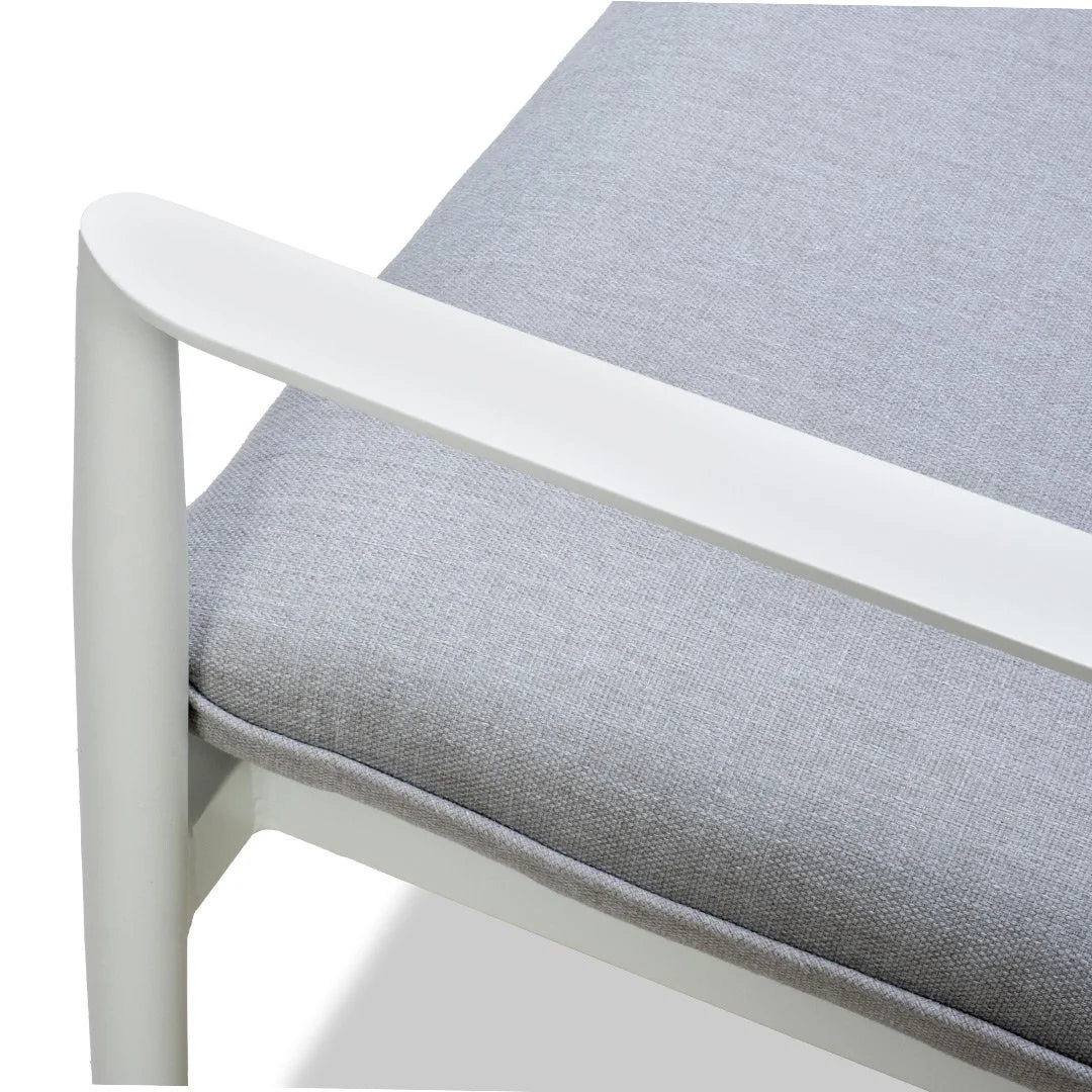 Cottesloe 3 Seater + 2 Chairs Suite - White