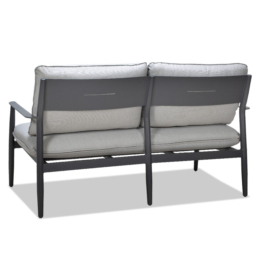 Cottesloe 3 Seater + 2 Chairs Suite - Gunmetal
