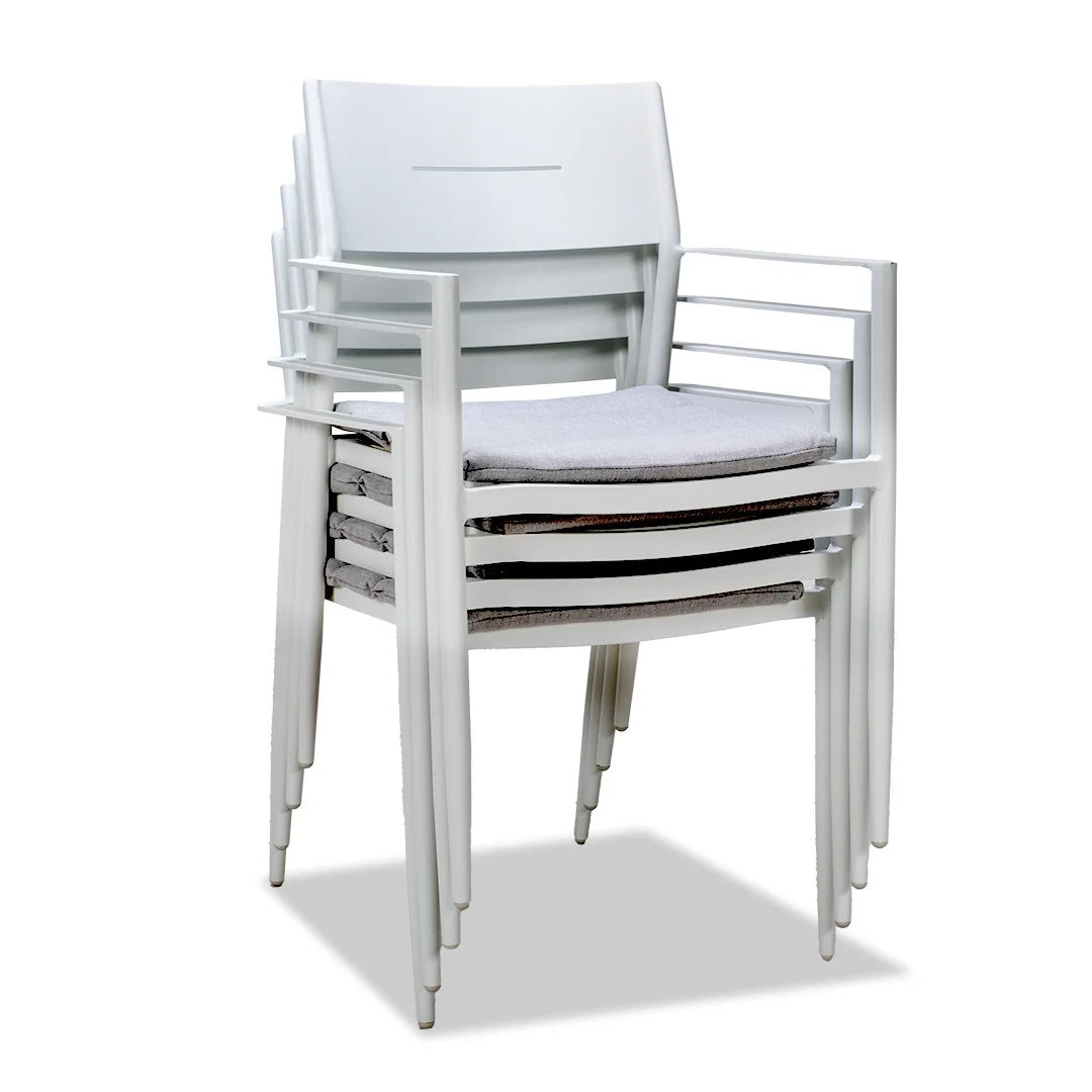 Broome Autumn Gold Ceramic 7 Piece Suite - Cottesloe Chairs