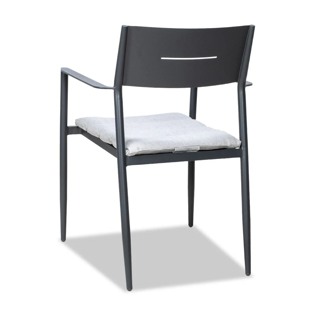 Cairns 9 Piece Outdoor Dining 2345mm - Cottesloe Gunmetal Chairs