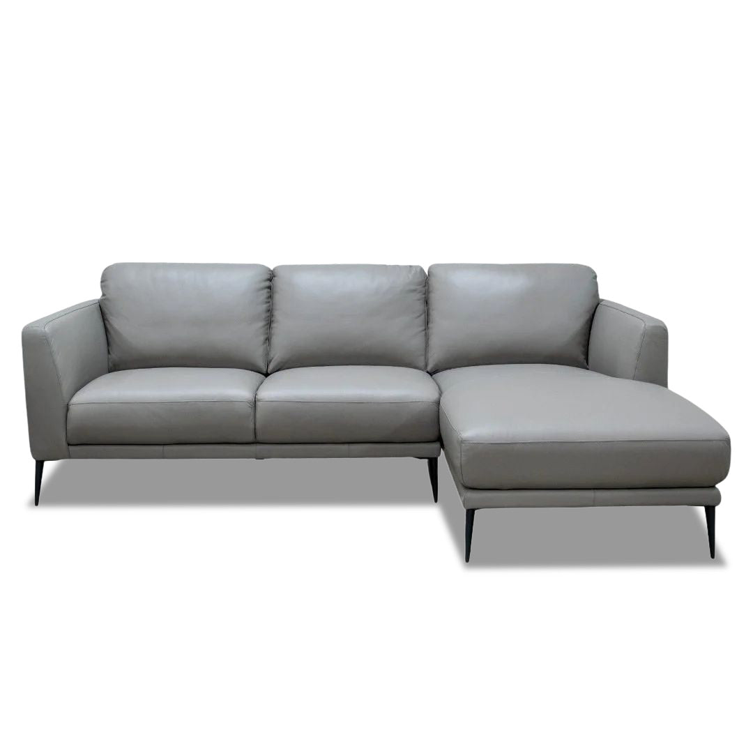 Dalton 3 Seater Chaise - Grey