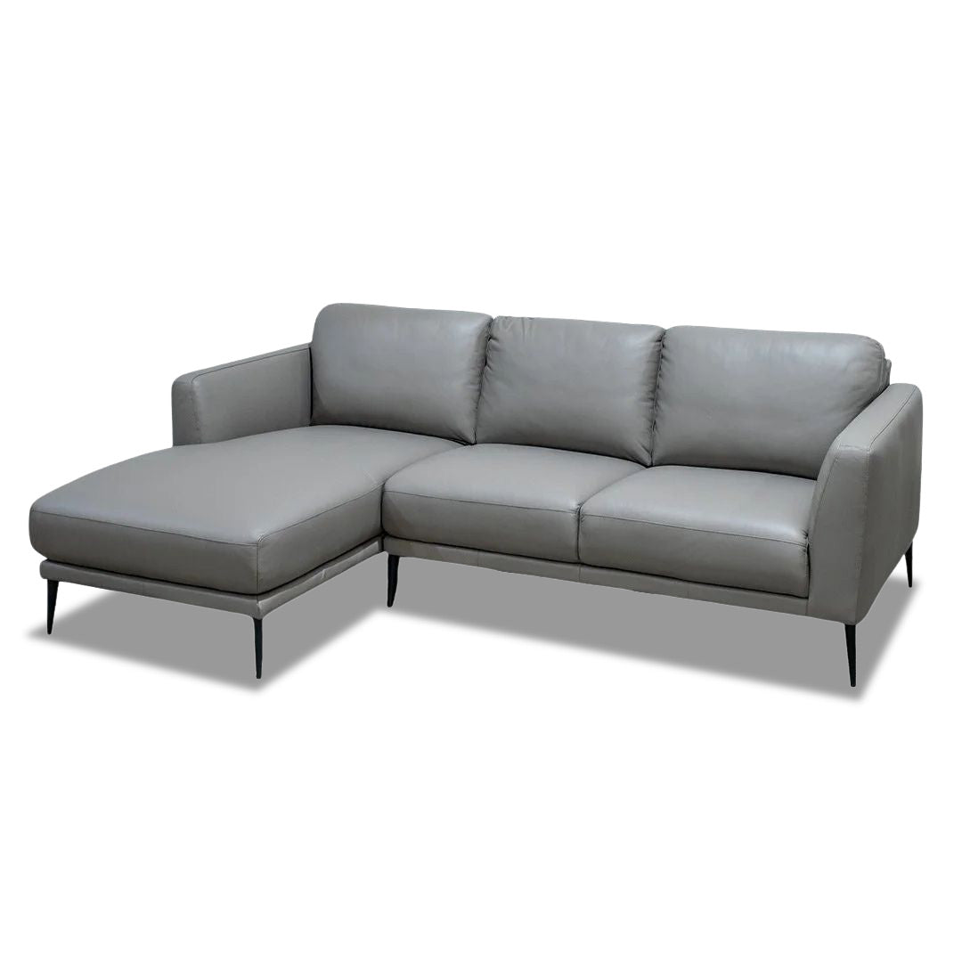 Dalton 3 Seater Chaise - Grey