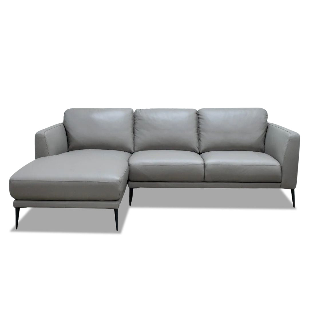 Dalton 3 Seater Chaise - Grey