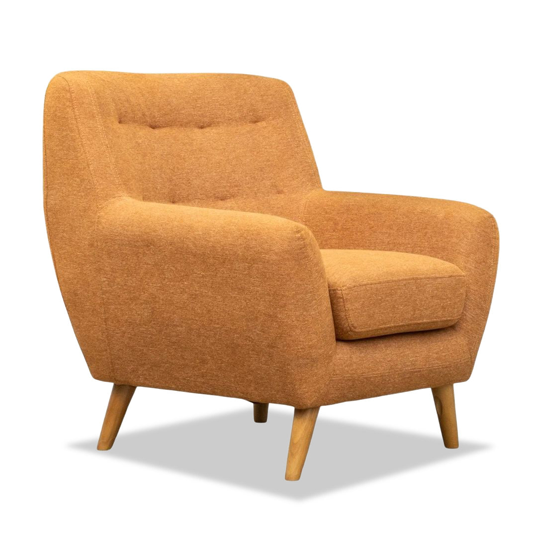 Emilia Accent Chair - Rust