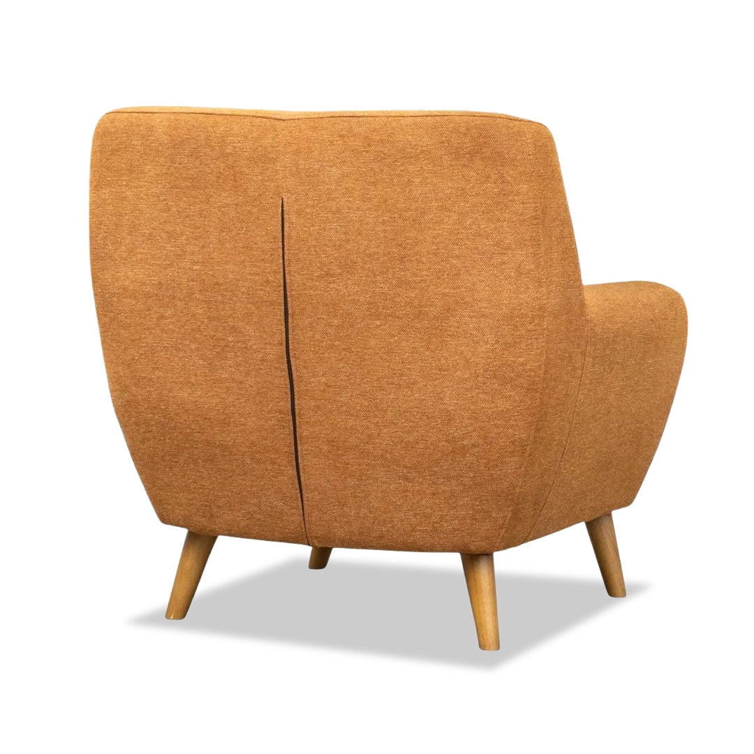 Emilia Accent Chair - Rust