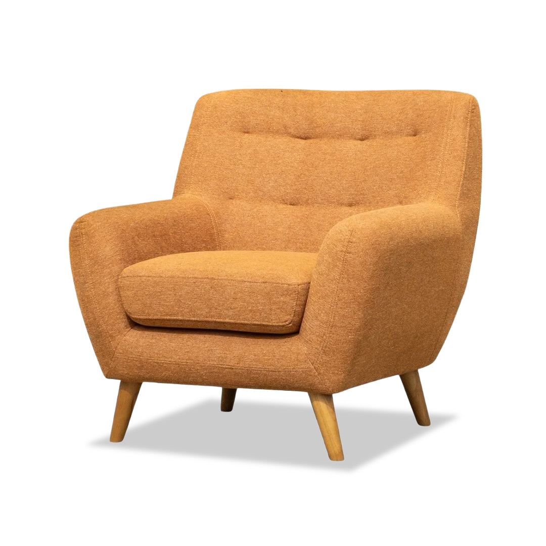 Emilia Accent Chair - Rust