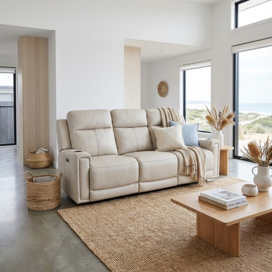 Logan 3 Seater - 2 Electric Recliners